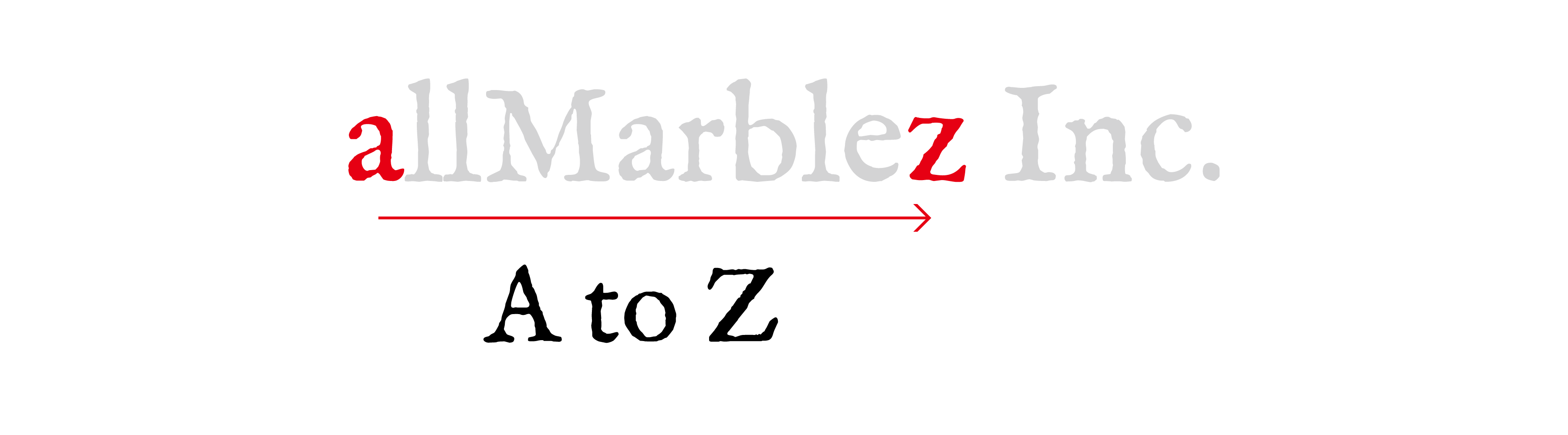 「allMarblez」=A to Z